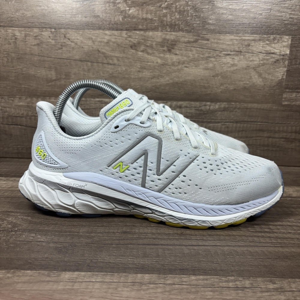 New Balance Fresh Foam X 860 v13 Gray Blue Womens Size 9 Wide W860V13 Running